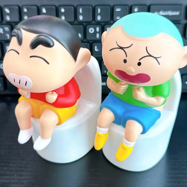 [BUNJANG] Crayon Shin-chan Toilet Night Light / 짱구 변기 무드등