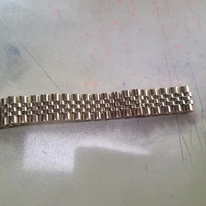 [BUNJANG] 18K Gold Plated Metal Watch Band Strap / 금색 시계줄 메탈 밴드 18k 도금