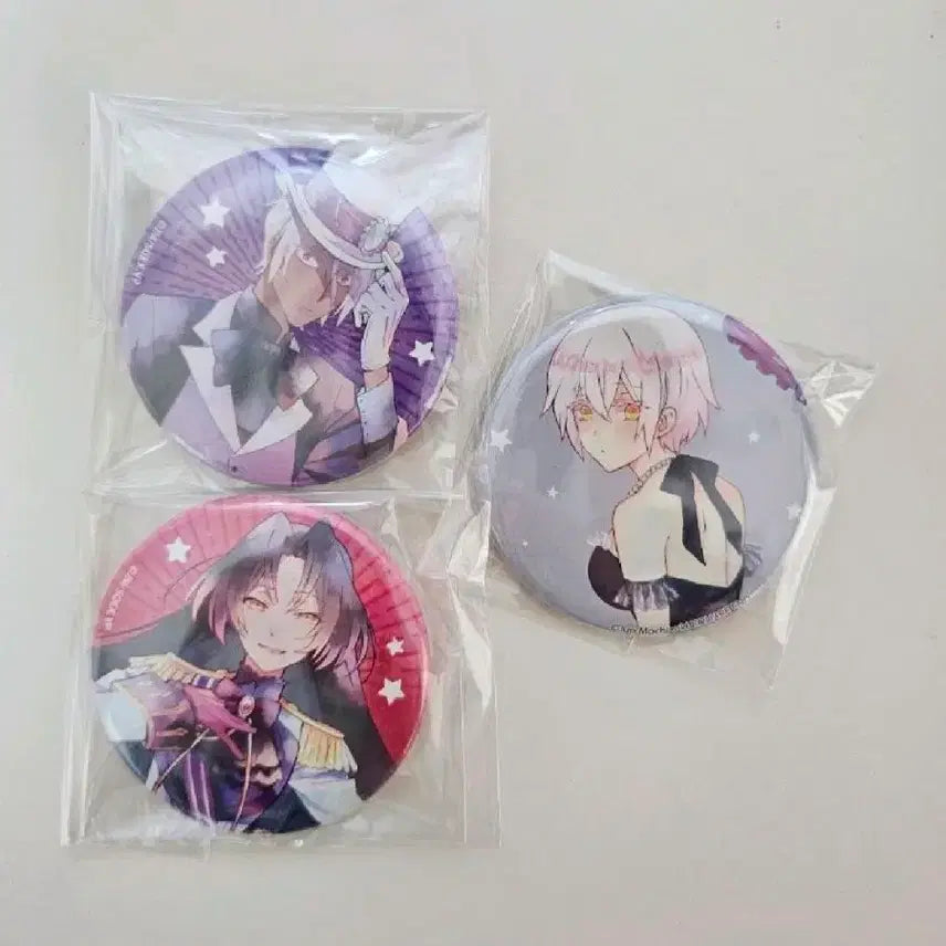 [BUNJANG] The Case Study of Vanitas Can Badge Bundle Set (3 pcs) / 바니타스의 수기 캔뱃지 3개 일괄