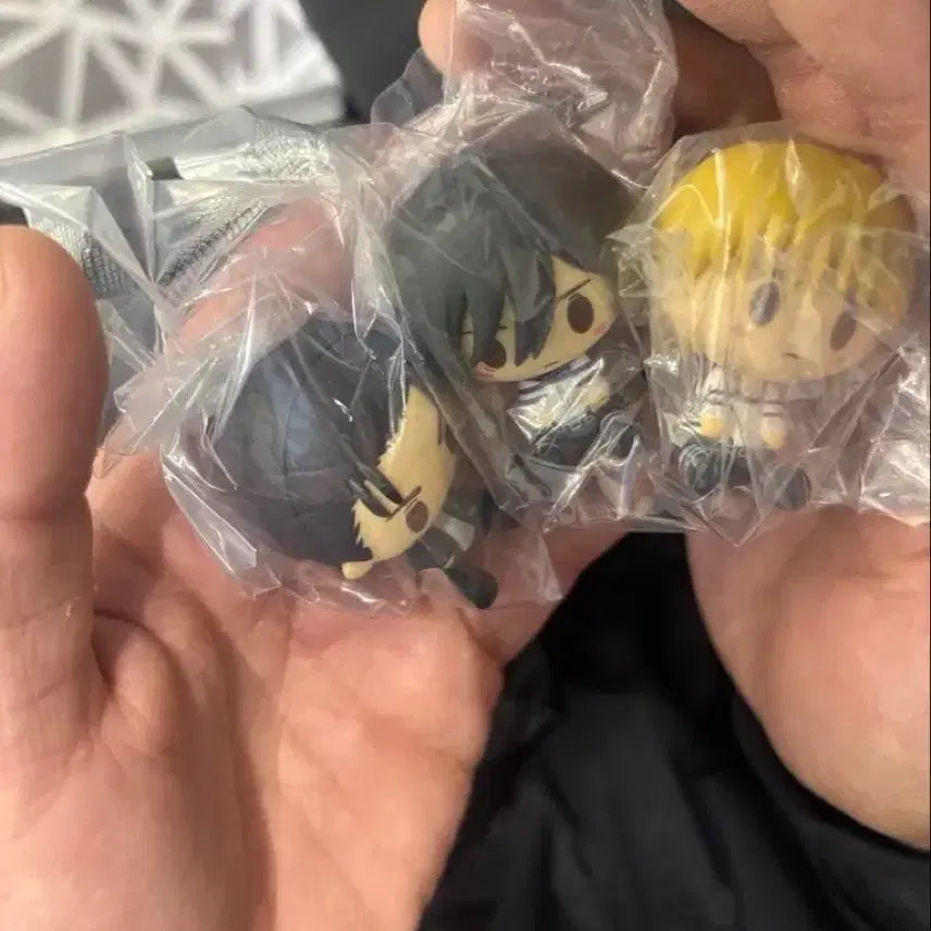 [BUNJANG] Attack on Titan Eren, Mikasa, Armin Chokonoko Figure Set H ver. (Sealed) / 진격의거인 에렌, 미카사, 아르민 초코노코 피규어 H상