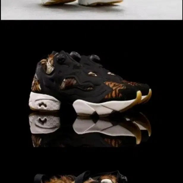 [BUNJANG] Reebok Pump Fury Cheetah Collaboration Sneakers Size 250 / 리복 퓨리 호피 운동화 250