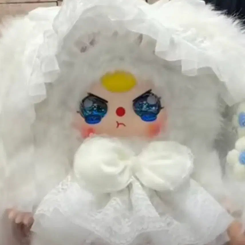 [BUNJANG] Babyslee 400 Blossom Doll - White / (택포) 베이비쓰리 플라워 400 -  화이트 (반짝이 예쁜눈 물눈)
