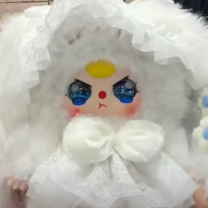 [BUNJANG] Babyslee 400 Blossom Doll - White / (택포) 베이비쓰리 플라워 400 -  화이트 (반짝이 예쁜눈 물눈)