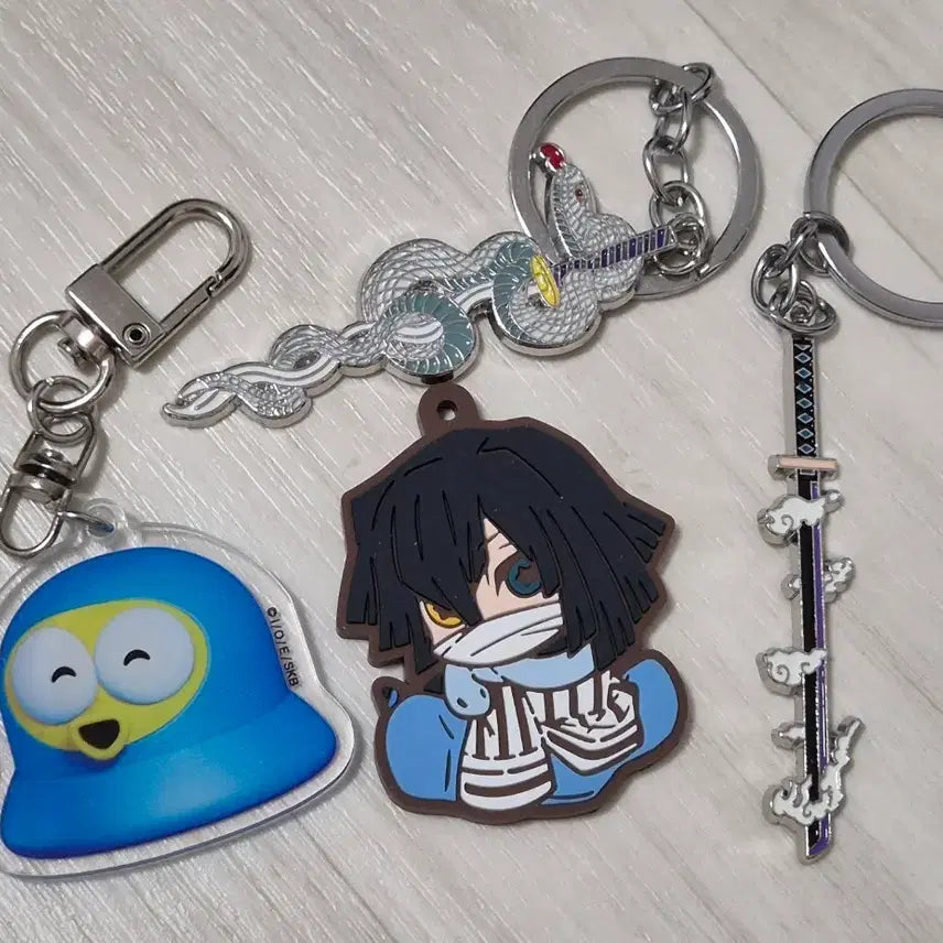 [BUNJANG] Demon Slayer Character Keychains Bundle Set / 귀멸의칼날 키링 등(일괄)