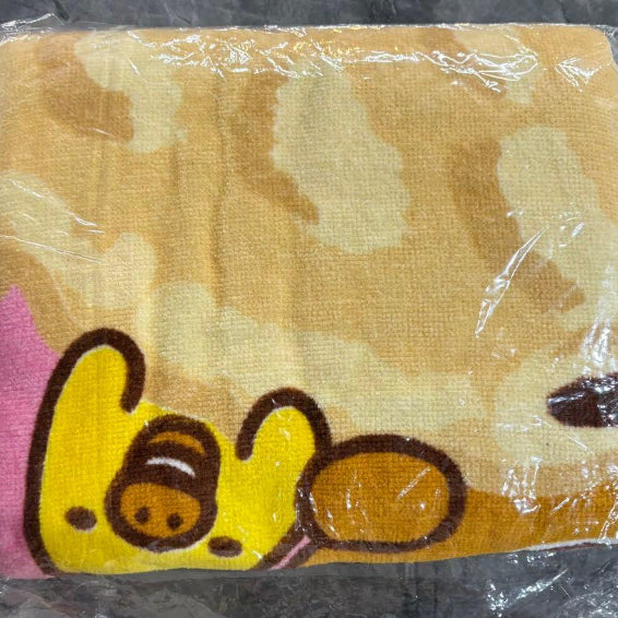 [BUNJANG] San-X Rilakkuma Towel Blanket (2015 Classic) / (신품) 2015 고전 논비리네코 리락쿠마 타올지 담요