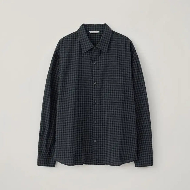 [BUNJANG] Blank Room Checkered Shirt Blue Note Size 2 / 블랭크룸 체크셔츠 블루노트 2