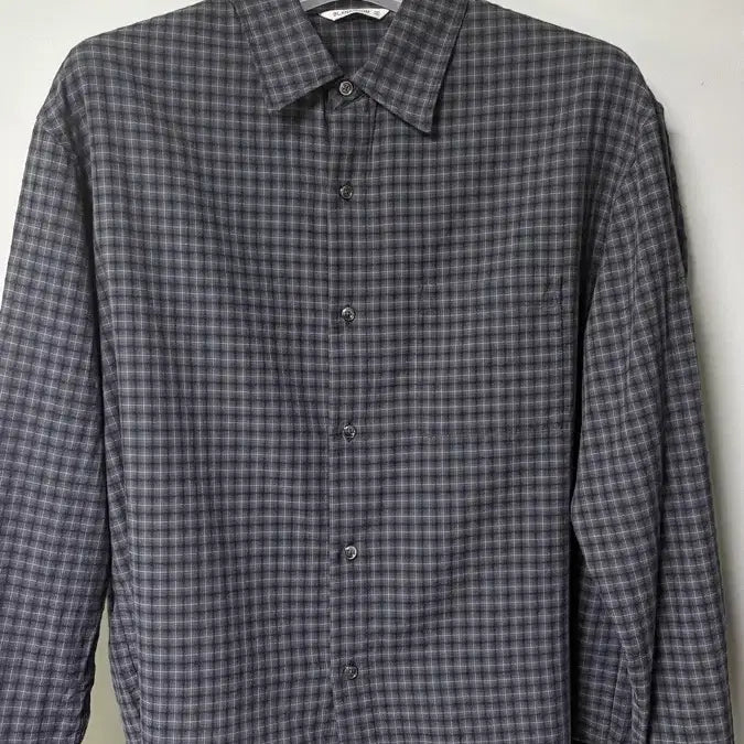 [BUNJANG] Blank Room Checkered Shirt Blue Note Size 2 / 블랭크룸 체크셔츠 블루노트 2