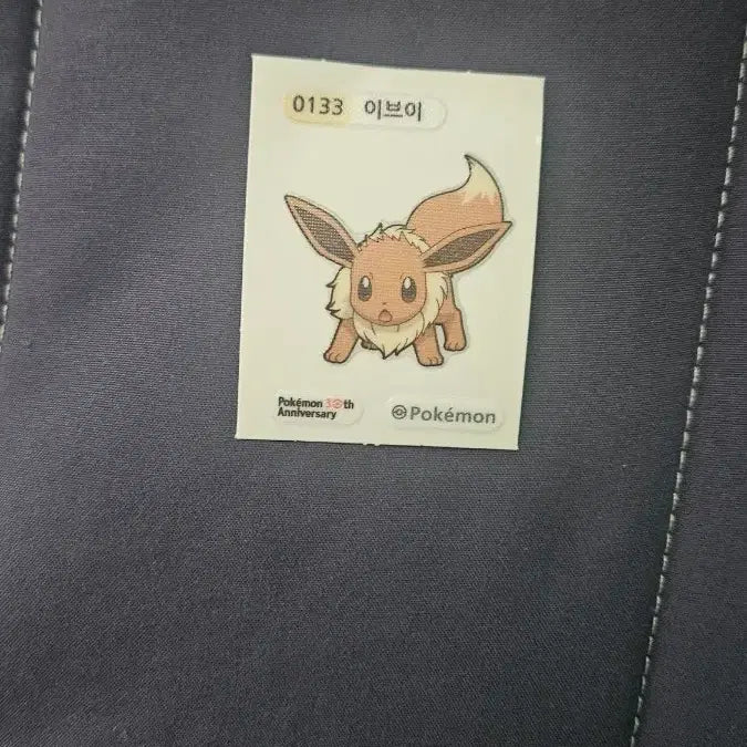 [BUNJANG] Pokemon Eevee Sticker / 포켓몬이브이 띠부씰