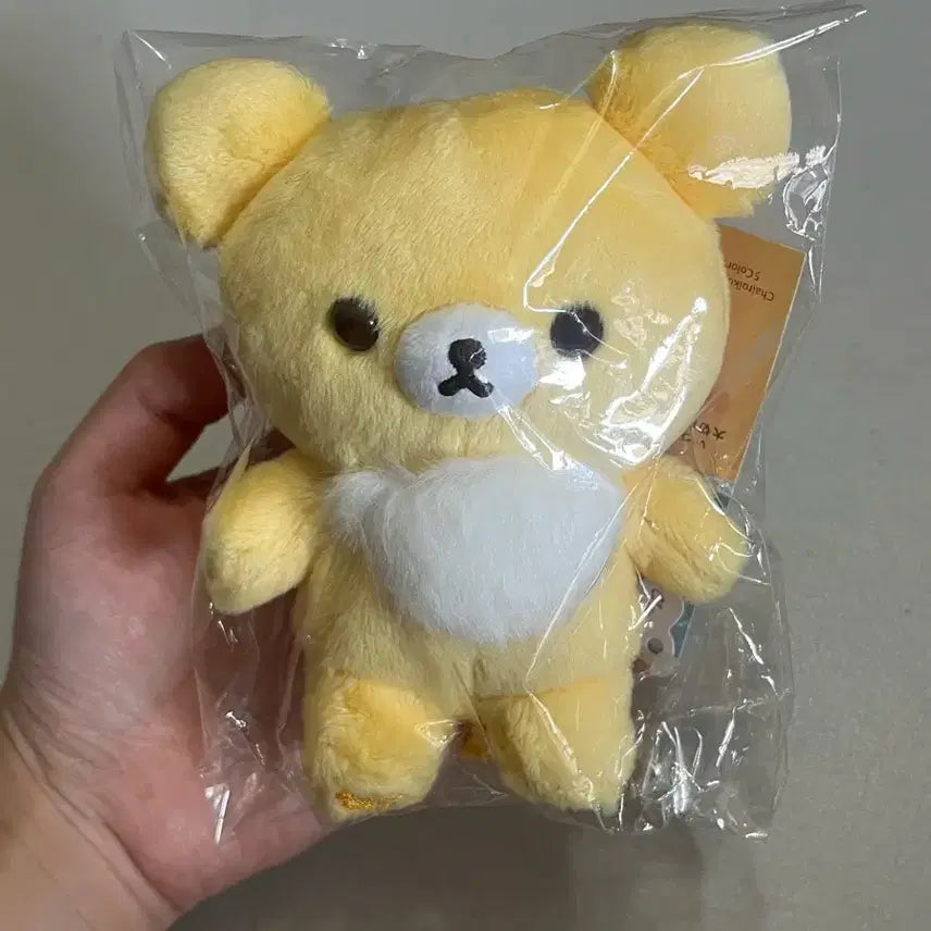 [BUNJANG] San-X Rilakkuma Cha-iro Ikoi Kuma 5-Colors Cheese Plush / [정품][미개봉 새상품] 리락쿠마 차이로이코구마 5colors 치즈 인형