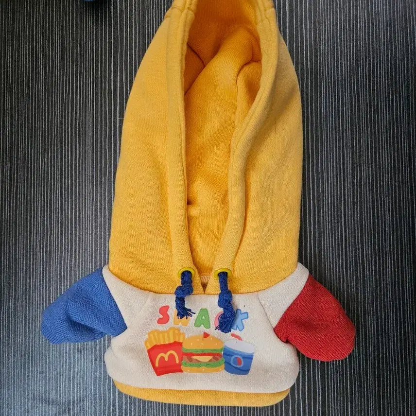 [BUNJANG] 20cm Doll Snack Hoodie / 20cm 인형옷 솜깅옷 스낵 후드티