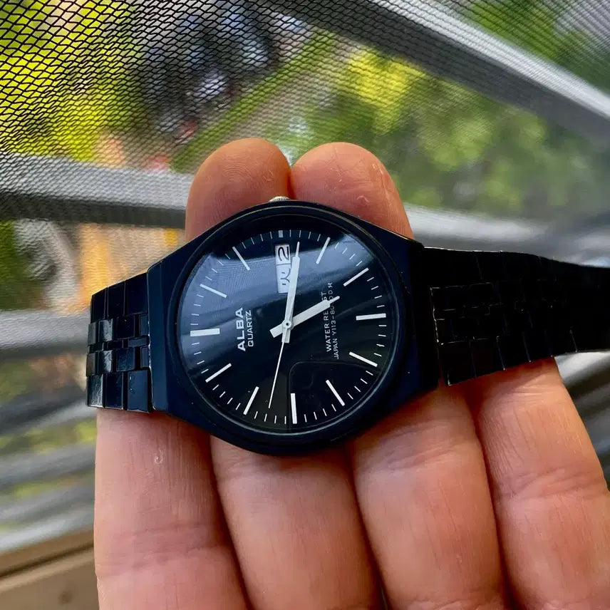 [BUNJANG] Seiko Military Type Quartz Watch / 세이코 밀리 타입 희소 쿼츠 시계 ( 가격다운조정)