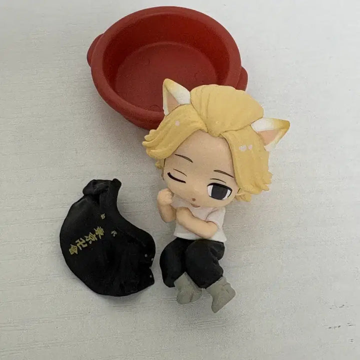 [BUNJANG] Tokyo Revengers Mikey Nekonabe Cat Gacha Figure / 도리벤 마이키 네코나베 고양이 가챠