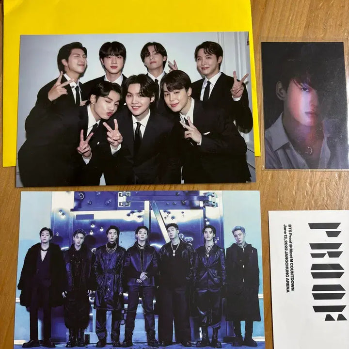 [BUNJANG] BTS Proof Studio Postcard + Jungkook Photocard / 방탄소년단 Proof 공방 엽서 + 포토카드 정국