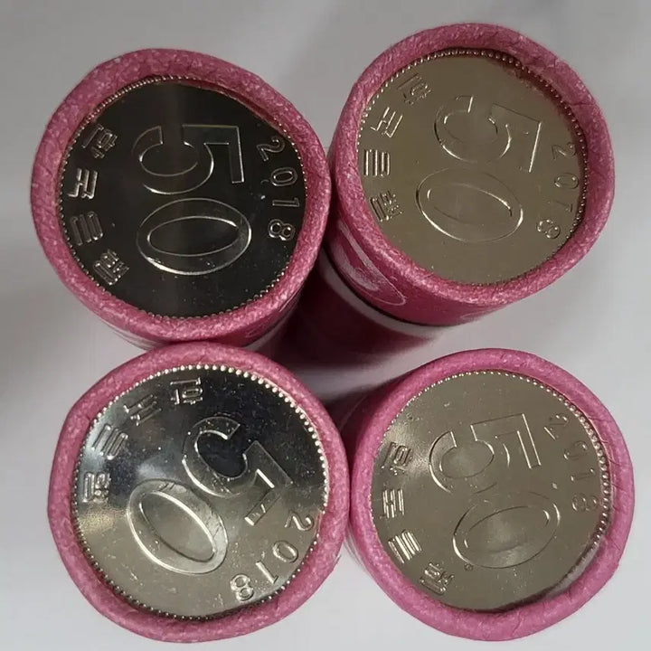 [BUNJANG] 2018 50 Won Special Mint Year Coin Roll / 2018년 50원 주화 특년도