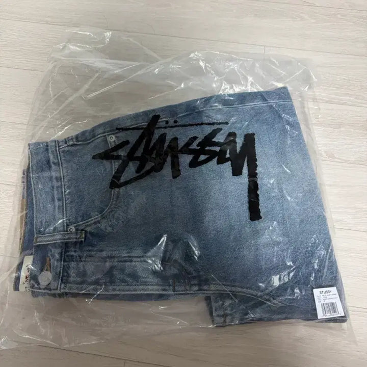 [BUNJANG] Stussy Big Ol Shorts Denim Indigo Stone Wash 28 / 스투시 빅올 쇼츠 데님 인디고 스톤 워시 28