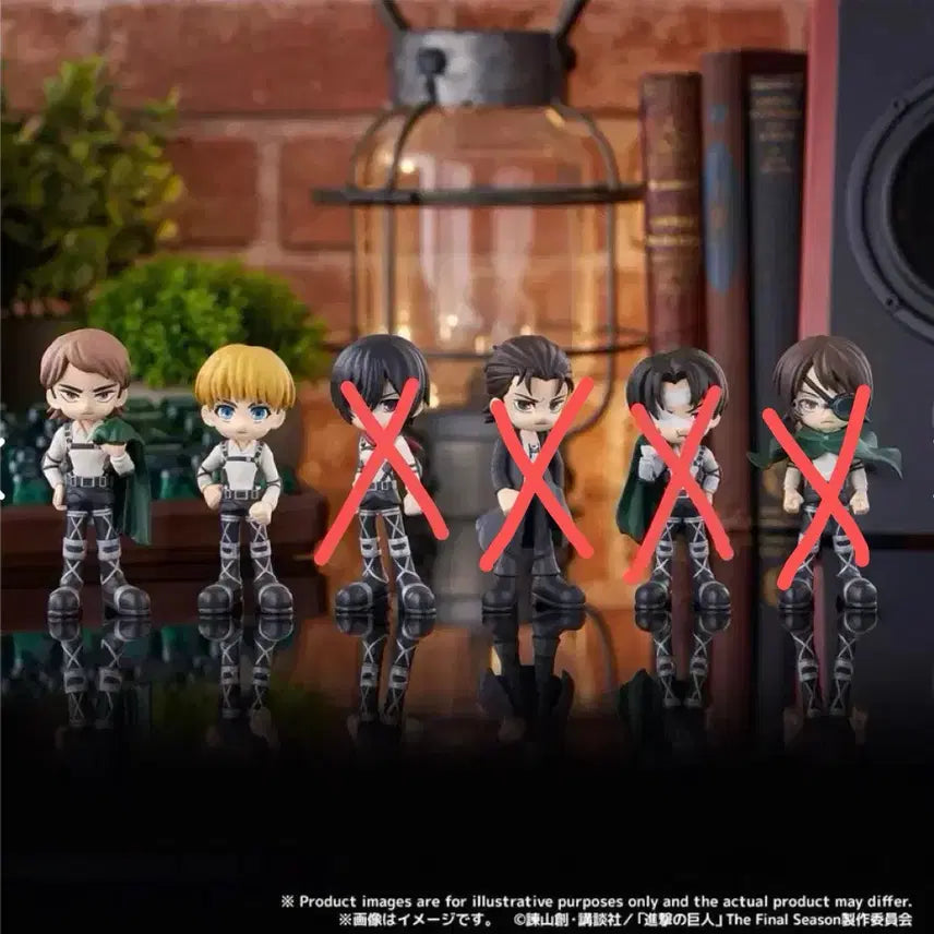 [BUNJANG] Attack on Titan Figure Split Set / (2차 분철) 진격거 팔버스 부시로드 진격의 거인 피규어