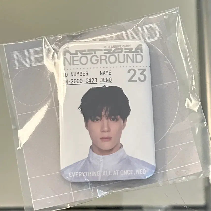 [BUNJANG] NCT 10th Anniversary Popup Gacha Badge Jeno / 엔시티 10주년 팝업 가챠 뱃지 제노 미개봉양도