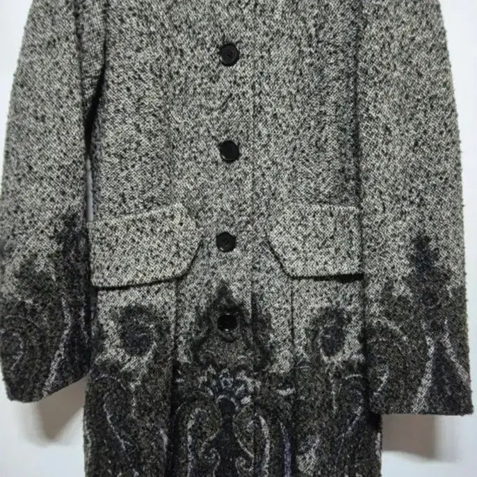 [BUNJANG] Etro Paisley Pattern Coat / 에트로 정품 페이즐리 패턴 코트 55