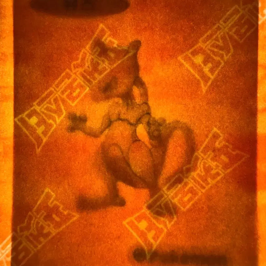 [BUNJANG] Pokemon 30th Anniversary Artwork Sticker Mewtwo Sealed / 포켓몬스터 30주년 아트워크 띠부실 뮤츠 미개봉
