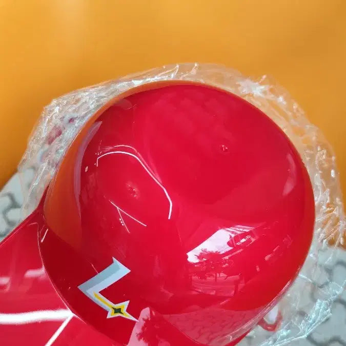 [BUNJANG] SSG Landers Baseball Helmet Popcorn Bucket Set / 미사용 SSG 랜더스 야구 헬멧 팝콘 버킷