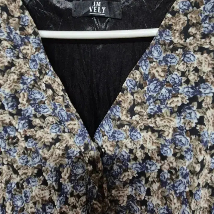 [BUNJANG] LM VELY Floral Long Dress Size 55 / LM VELY 임블리 플라워 롱 원피스 55