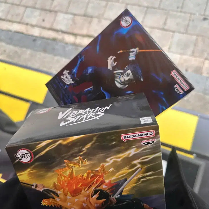 [BUNJANG] Demon Slayer Zenitsu Kaigaku Vibration Figure Set (Sealed) / (세트미개봉) 귀멸의칼날 바이브레이션 젠이츠 카이가쿠 피규어