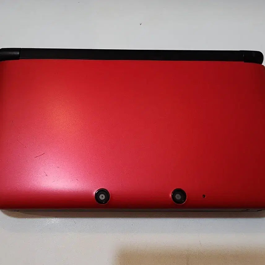 [BUNJANG] Nintendo 3DS XL Red Console with Official Charger and Pokemon Bank / 닌텐도 3DS XL 레드 정품충전기 포켓몬뱅크