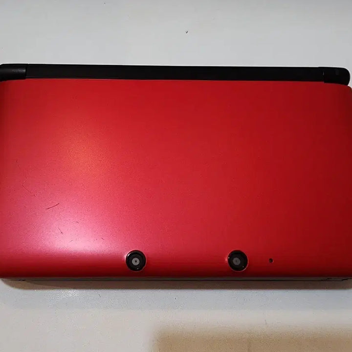 [BUNJANG] Nintendo 3DS XL Red Console with Official Charger and Pokemon Bank / 닌텐도 3DS XL 레드 정품충전기 포켓몬뱅크