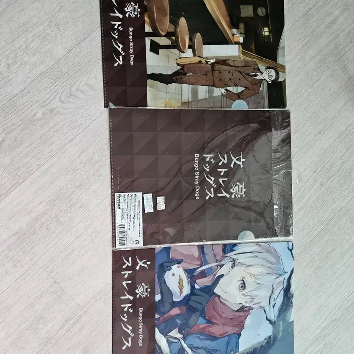 [BUNJANG] Bungo Stray Dogs A4 Clear File Set (3 Types) / 문호스트레이독스 문스독 A4 클리어파일 3종 세트