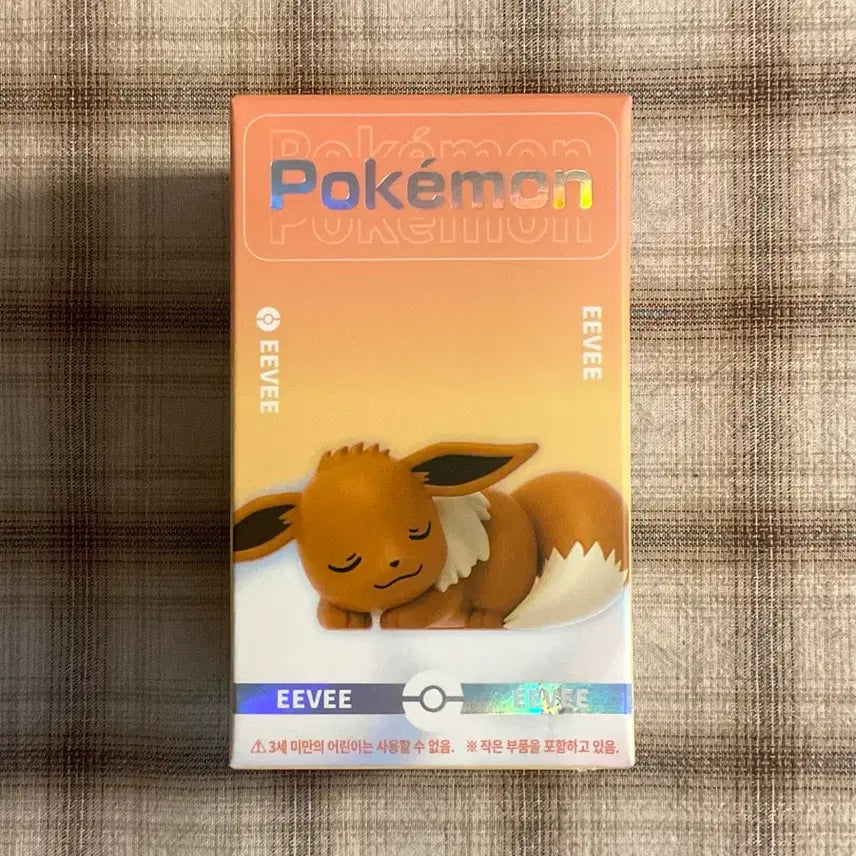 [BUNJANG] Official Pokemon Eevee Figure (Sleeping Ver.) - Sealed / 잠자는 포켓몬 이브이 피규어 정품 미개봉