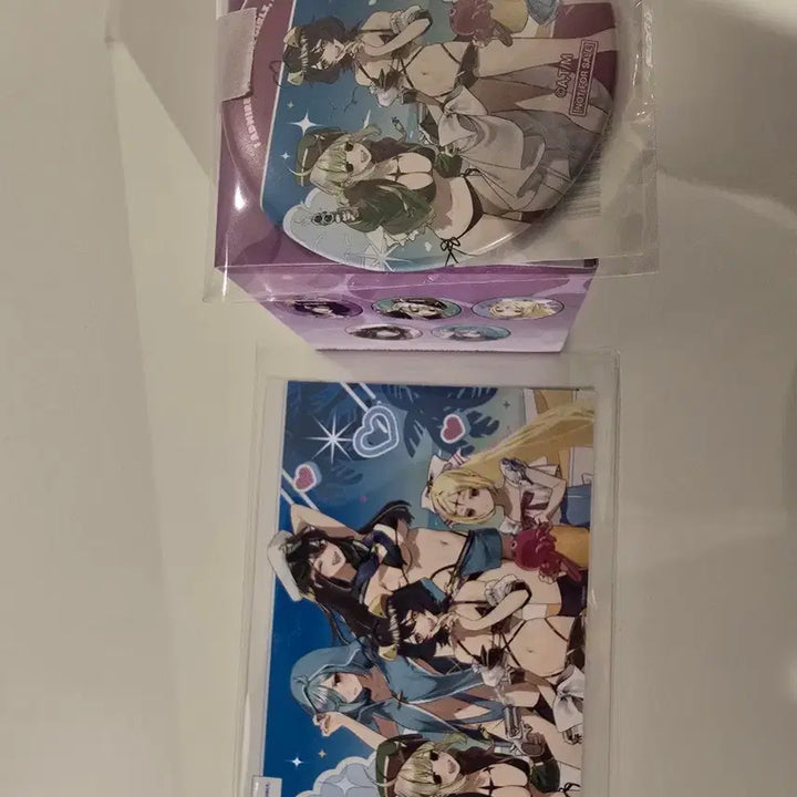 [BUNJANG] Magical Girl Aiming For You! Can Badge Set Full Box + Special Badge + Special Paper (Sealed) / 마법소녀를 동경해서 캔뱃지 세트 풀상자 + 특전뱃지 + 특전종이  미개봉