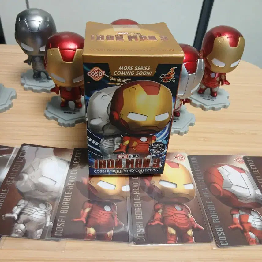 [BUNJANG] Hot Toys Cosbi Iron Man Figure Bundle Set / [일괄판매] 아이언맨 핫토이 코스비 피규어