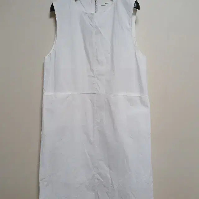 [BUNJANG] HANE White Sleeveless Midi Dress (Size S) / HANE 하네 화이트 민소매 원피스 S