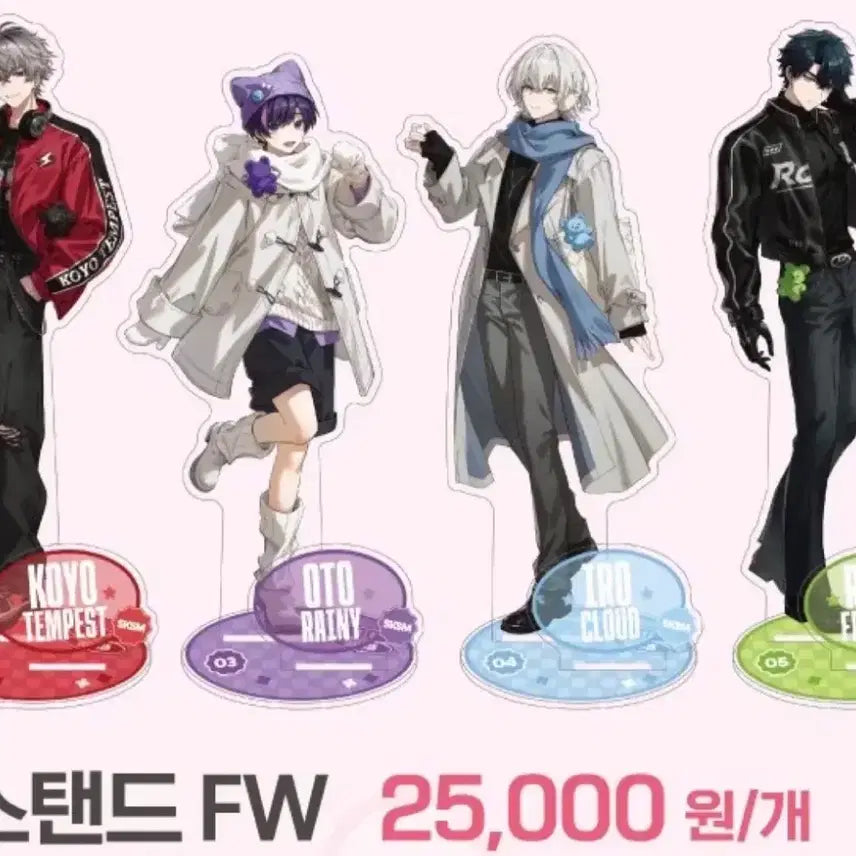 [BUNJANG] Scoishism IRO Winter Acrylic Stand / (원가양도) 스코시즘 이로 FW 겨울 팝업 아크릴 스탠드 판매