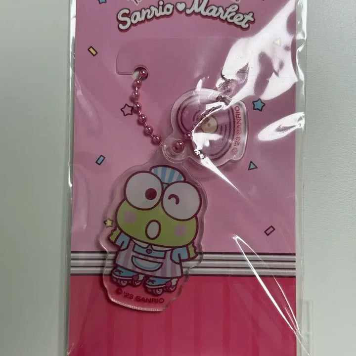 [BUNJANG] Sanrio TenbyTen Summer Pin Badge Keroppi / 산리오 텐바이텐 썸머 핀뱃지 케로케로케로피