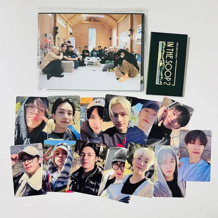 [BUNJANG] SEVENTEEN In the Soop 2 Group Photo Photocards Bundle Set / 세븐틴 인더숲2 단체사진, 포토카드 포카 세트 일괄