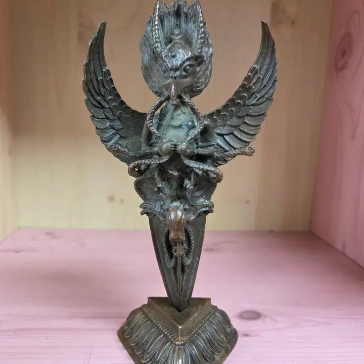 [BUNJANG] Garuda Vajra Bronze Statue / 가루다  금강저 동 조각상