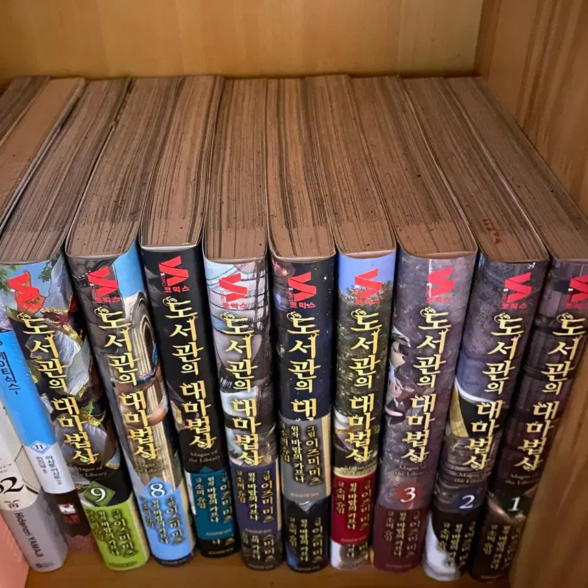 [BUNJANG] The Great Mage of the Library Vol. 1-9 (First Edition 3-9) / 도서관의 대마법사 1-9 (3-9초판본)