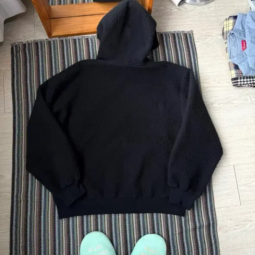 [BUNJANG] Supreme Field Zip-Up Hoodie Sweatshirt Black / 슈프림 필드 집업 후드 스웨트셔츠 블랙