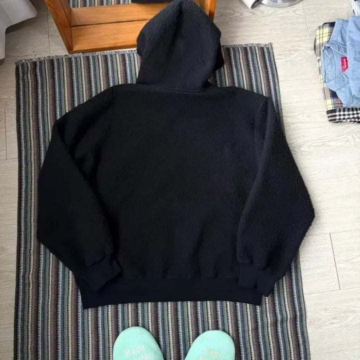 [BUNJANG] Supreme Field Zip-Up Hoodie Sweatshirt Black / 슈프림 필드 집업 후드 스웨트셔츠 블랙