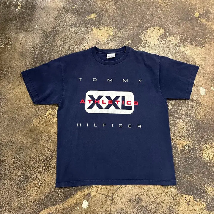 [BUNJANG] Vintage 00s Tommy Hilfiger Hip Hop T-Shirt / 빈티지 00s 타미힐피거 힙합 티셔츠