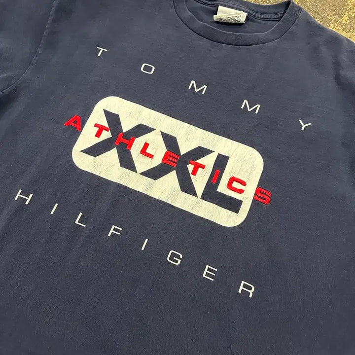 [BUNJANG] Vintage 00s Tommy Hilfiger Hip Hop T-Shirt / 빈티지 00s 타미힐피거 힙합 티셔츠