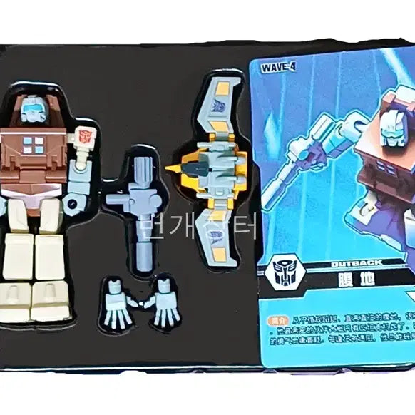 [BUNJANG] AULDEY Transformers AAE Series 4 Buzz Saw &amp; Outback Bundle Set / 트랜스포머 AULDEY AAE 4탄 버즈쏘우+아웃백 일괄 판매