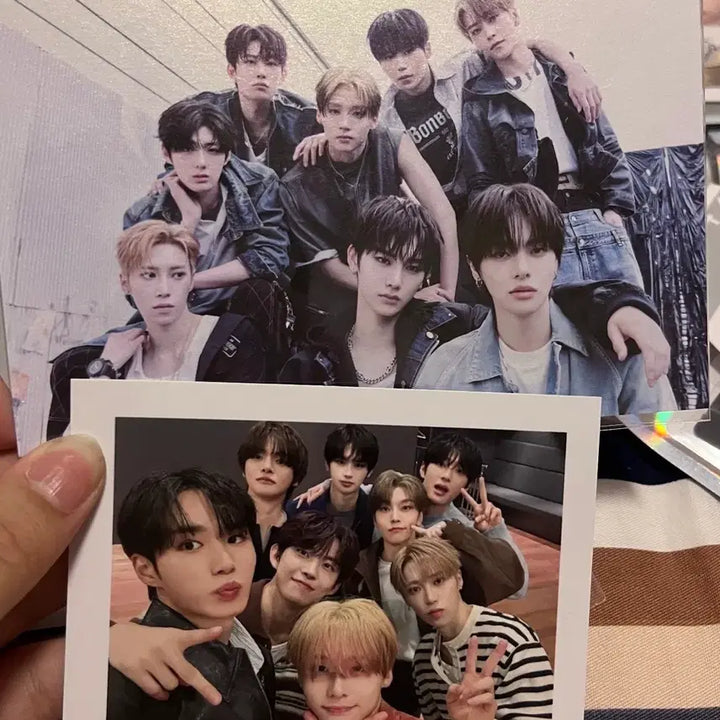 [BUNJANG] Aldiwon QQ Music Group Polaroids + Postcards Set / 알디원 QQ뮤직 별카드 단체 폴라+엽서