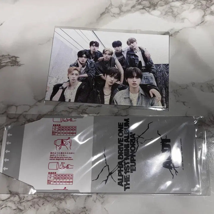 [BUNJANG] Aldiwon QQ Music Group Polaroids + Postcards Set / 알디원 QQ뮤직 별카드 단체 폴라+엽서