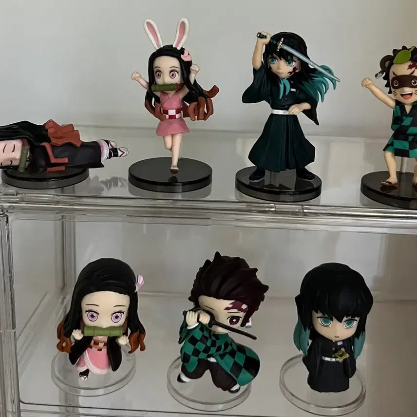 [BUNJANG] Demon Slayer Character Figure Set / 귀멸의 칼날 캐릭터 피규어 세트 프리미엄가챠/월콜 일괄