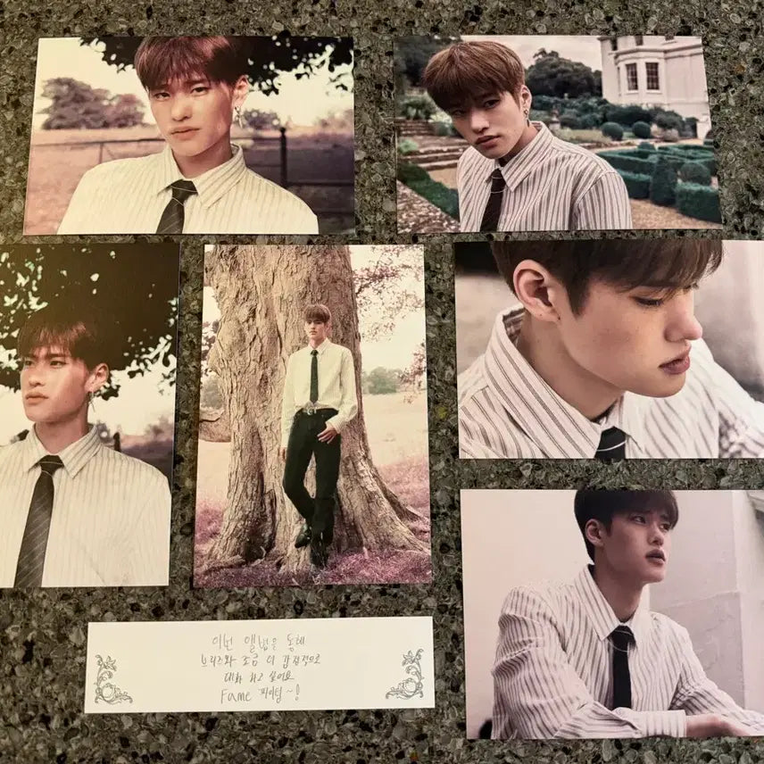 [BUNJANG] RIIZE Sohee Fame Chamber Album Postcards (6 pcs) + Memo Set / 라이즈 소희 Fame 챔버 앨범 엽서 6장+메모