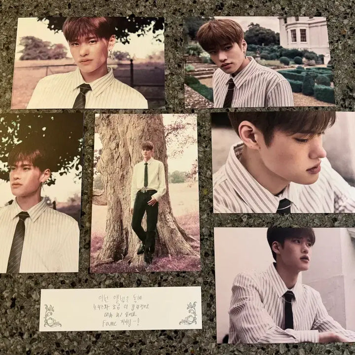 [BUNJANG] RIIZE Sohee Fame Chamber Album Postcards (6 pcs) + Memo Set / 라이즈 소희 Fame 챔버 앨범 엽서 6장+메모