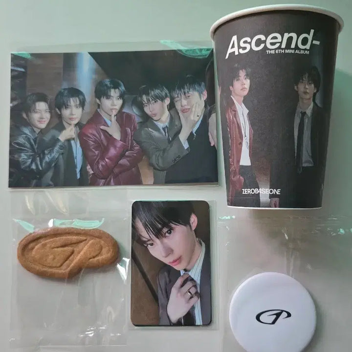 [BUNJANG] ZEROBASEONE Ascend Cafe Full Set / 제베원 어센드 카페 풀세트+럭드 양도 ascend cafe