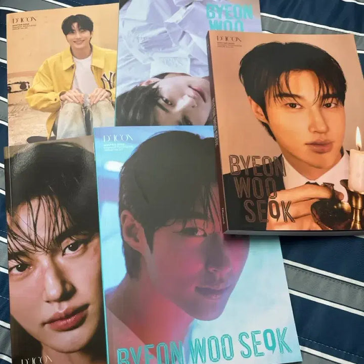 [BUNJANG] Byun Woo Seok DICON Winter 2025 Photobook All Types Bundle Set / 변우석 DICON 전 타입